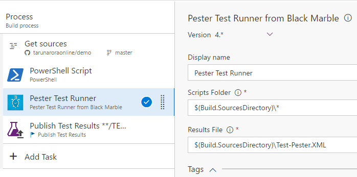 Configure Pester