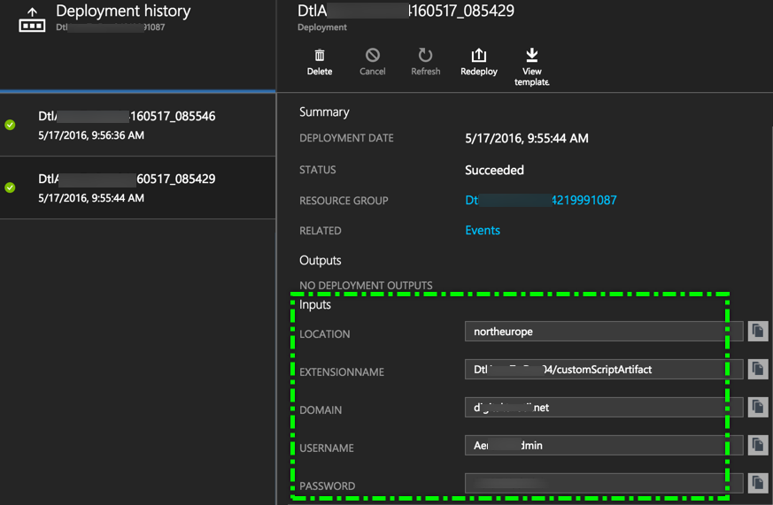 VSTS AzureDevTestLab trigger new VM deloyment