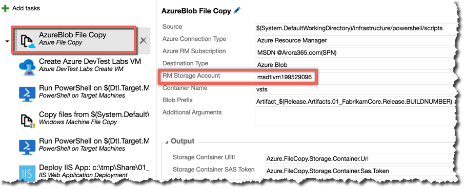 AzureDevTestLabs AzureBlobFileCopy