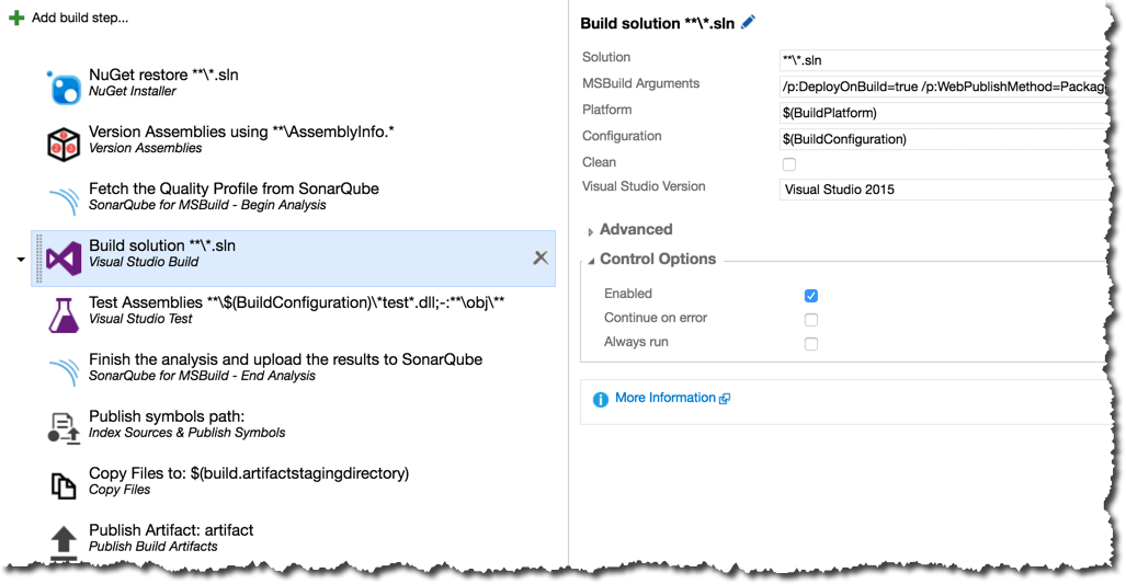 AzureDevTestLabs BuildPipeline TeamBuild VSTS