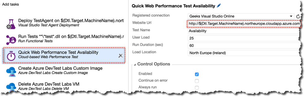 AzureDevTestLabs IIS WebApp Deployment using WinRM