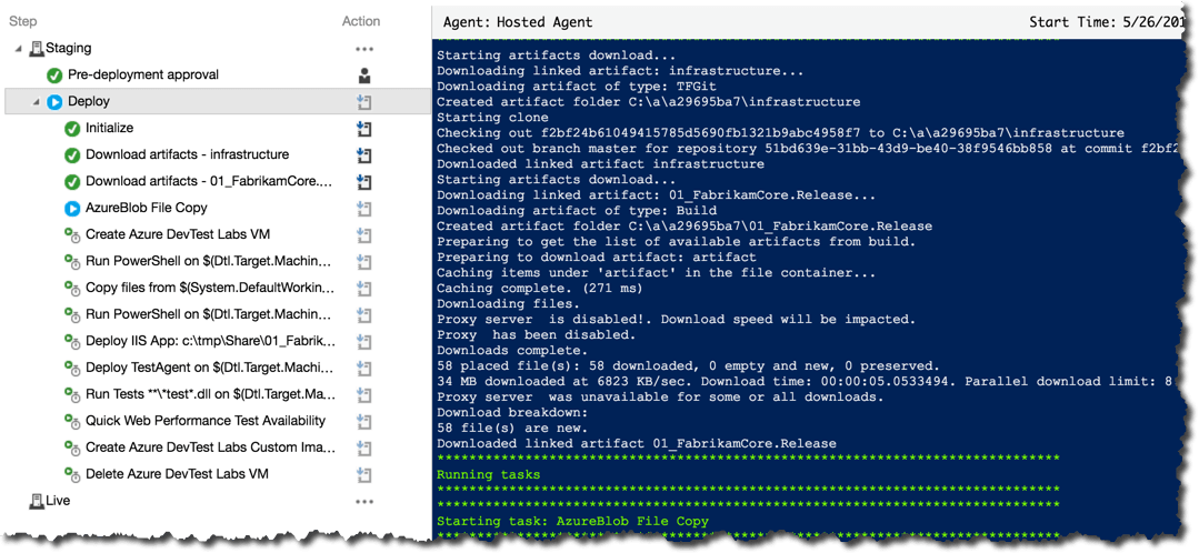 AzureDevTestLabs Queue Release in VSTS