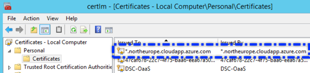 VSTS AzureDevTestLab WinRM Self Signed Certificate