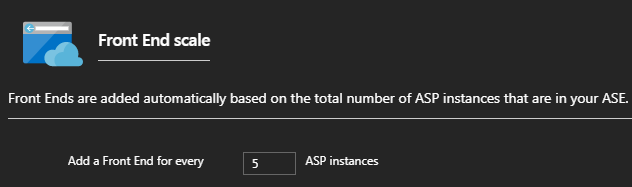 ASE v2 Front End Node