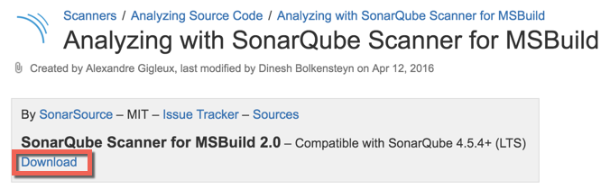 SonarQube C# Plugin