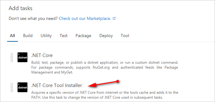 Dotnet Core Tool Installer