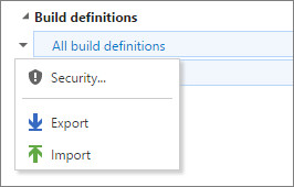 All Definitions Menu