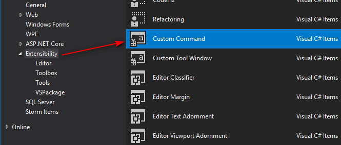 Custom Tool Command