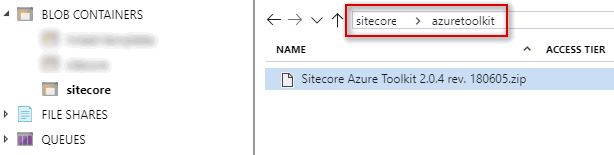 Folder Structure of azuretoolkit